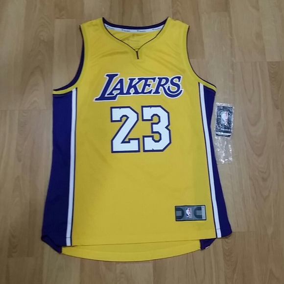Fanatics Shirts Lebron James 23 La Lakers Gold Home Jersey Poshmark